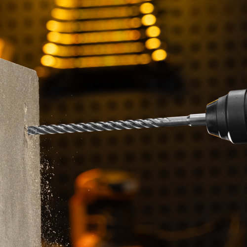 Бур по бетону, цельная крестовая пластина, 8x265 мм, SDS PLUS Denzel по ценам производителя в Санкт-Петербурге с доставкой по всей России