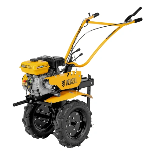 Мотоблок DPT-370S, 7 л.с., ремен.сцеп, фрез 3х4, ШОМ, передачи 3В/1Н Denzel по ценам производителя в Санкт-Петербурге с доставкой по всей России