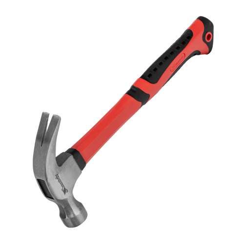 Молоток-гвоздодер, 450 г, боек 27 мм, фибергласовая обрезиненная рукоятка Matrix по ценам производителя в Санкт-Петербурге с доставкой по всей России