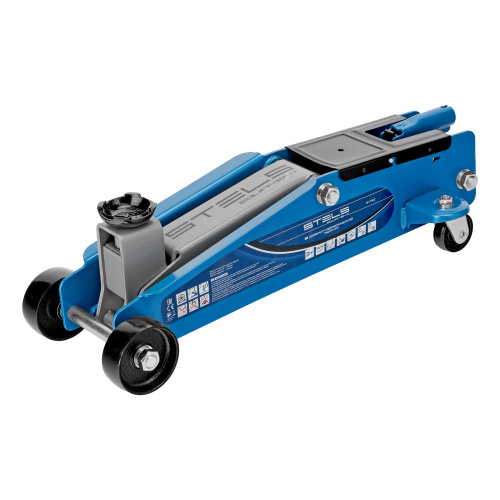 Домкрат гидравлический подкатной, высокий подъем, 3т, SUV, 190-535 мм, в кейсе Stels по ценам производителя в Санкт-Петербурге с доставкой по всей России