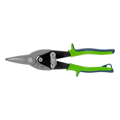 Ножницы по металлу, 250 мм, прямой рез, сталь С55, двухкомпонентные рукоятки СИБРТЕХ купить в Москве с доставкой по всей России | ProtosMarket.ru