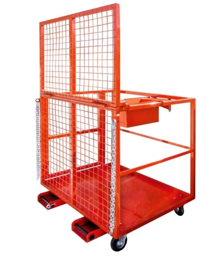 Монтажная платформа универсальная для вилочных погрузчиков 1200х1000х1200 мм купить в Москве с доставкой по всей России | ProtosMarket.ru