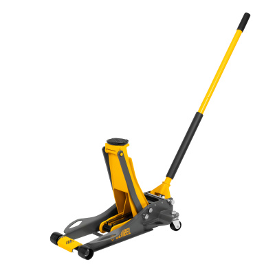 Домкрат гидравлический подкатной, 3 т, 75-500 мм, быстрый подъем, низкий подхват, проф. Denzel по ценам производителя в Санкт-Петербурге с доставкой по всей России