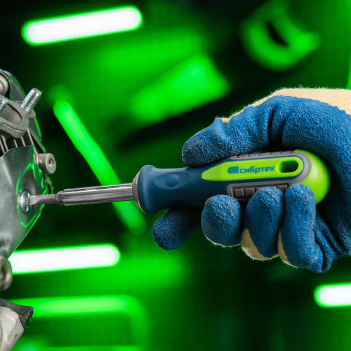 Отвертка комбинированная SL5/PH1, SL6/PH2 Сибртех купить в Москве с доставкой по всей России | ProtosMarket.ru