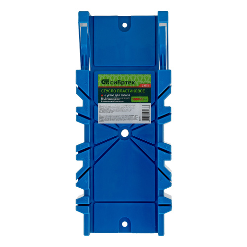 Стусло пластиковое, 300 х 90 мм, 6 углов для запила Сибртех по ценам производителя в Санкт-Петербурге с доставкой по всей России