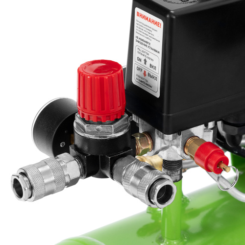 Компрессор воздушный КК-1100/22, 1, 1 кВт, 135 л/мин, 22 л, прямой привод, масляный Сибртех по ценам производителя в Санкт-Петербурге с доставкой по всей России