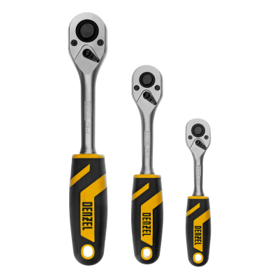 Набор инструментов, 1/2", 1/4", 3/8", CrV, S2, пластиковый кейс, 216 предметов Denzel купить в Москве с доставкой по всей России | ProtosMarket.ru