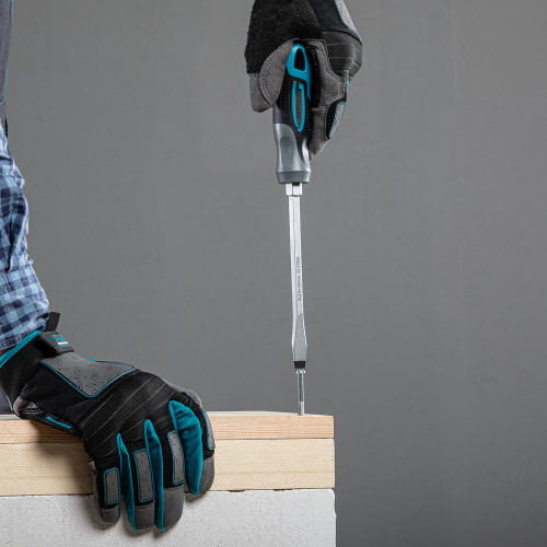 Отвертка SL8 x 150 мм, S2, трехкомпонентная рукоятка Gross по ценам производителя в Санкт-Петербурге с доставкой по всей России