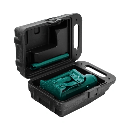 Домкрат гидравлический бутылочный, 3 т, 180-320 мм, в пласт. кейсе Сибртех по ценам производителя в Санкт-Петербурге с доставкой по всей России