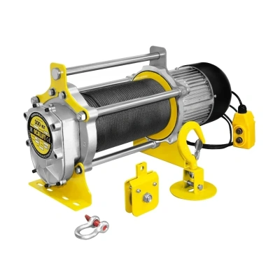 Лебедка строительная OCALIFT TSA : 300/600кг 100м 380в (алюминиевый корпус)