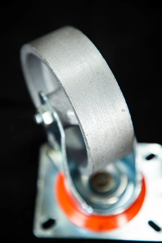 Колесо поворотное чугунное EM01 VKV 100 100 мм термостойкое по ценам производителя в Санкт-Петербурге с доставкой по всей России