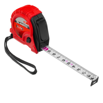 Рулетка Rubber,3 м х 16 мм,обрезиненный корпус Matrix по ценам производителя в Санкт-Петербурге с доставкой по всей России