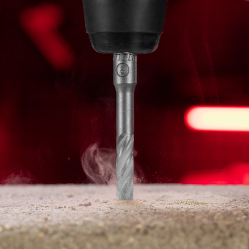 Бур по бетону, 8 x 110 мм, SDS Plus c крестовой пластиной Matrix купить в Москве с доставкой по всей России | ProtosMarket.ru