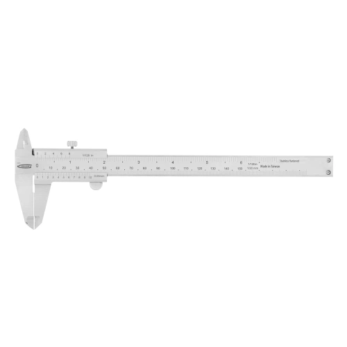 Штангенциркуль, 150 мм, 0.05 мм, нержавеющая сталь, с глубиномером Gross по ценам производителя в Санкт-Петербурге с доставкой по всей России