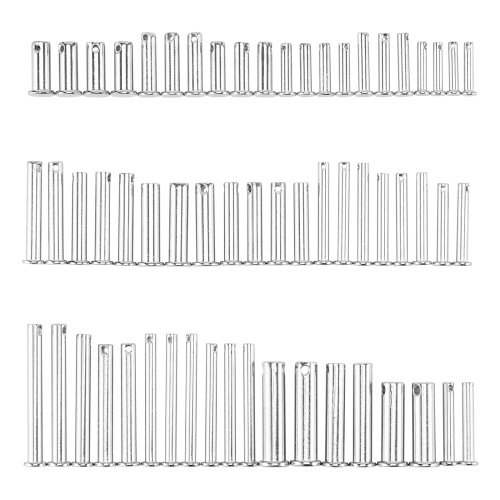 Набор штифтов с головкой и отверстием под шплинт, 60 предметов Сибртех купить в Москве с доставкой по всей России | ProtosMarket.ru
