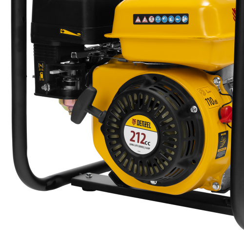 Мотопомпа бензиновая для грязной воды PX-80D7, 7 л.с., 3", 1300 л/мин, глуб 8 м,напор 30 м Denzel по ценам производителя в Санкт-Петербурге с доставкой по всей России