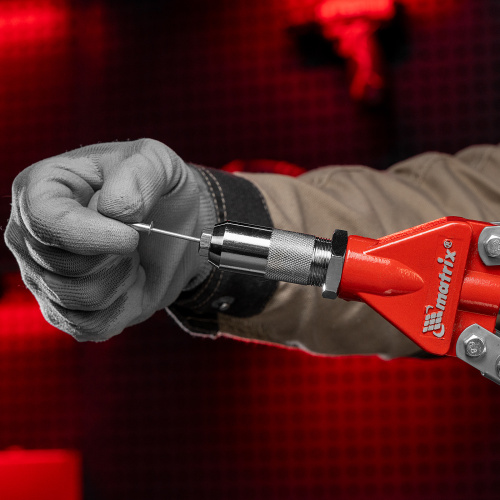 Заклепочник двуручный, для заклепок 3.2-4.0-4.8-6-6,4 мм Matrix Professional купить в Москве с доставкой по всей России | ProtosMarket.ru