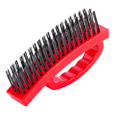 Щетка зачистная четырехрядная, плоская, пластиковая с рукояткой Matrix по ценам производителя в Санкт-Петербурге с доставкой по всей России