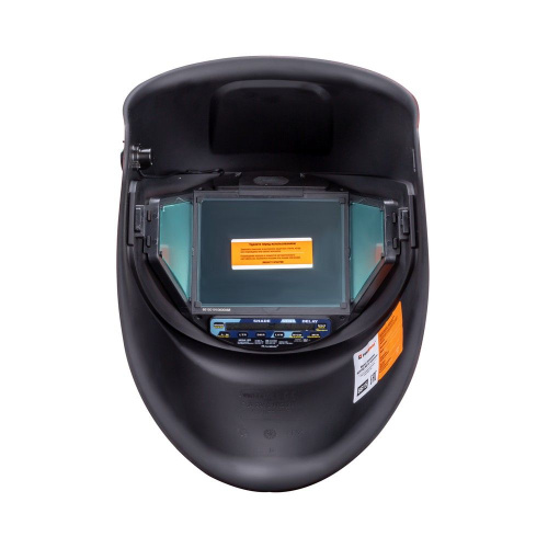 Маска сварщика КОРУНД МЕГА красная (ф-р MEGA LED) в коробке по ценам производителя в Санкт-Петербурге с доставкой по всей России