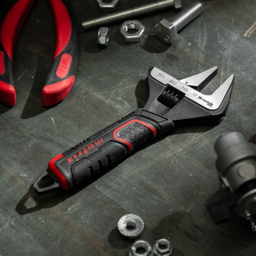 Ключ разводной, тонкие губки, фосфатированный, двухкомпонентная рукоятка, 150 мм, PRO Matrix купить в Москве с доставкой по всей России | ProtosMarket.ru