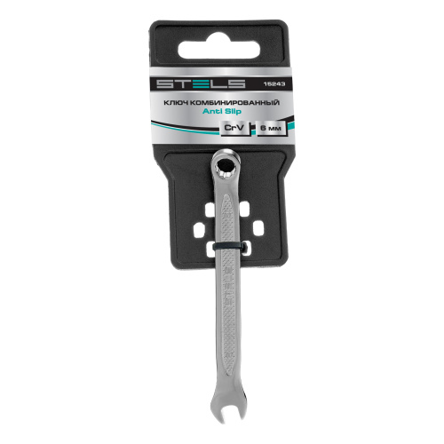 Ключ комбинированный, 6 мм, CrV, антислип Stels по ценам производителя в Санкт-Петербурге с доставкой по всей России
