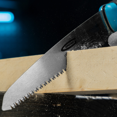 Пила по дереву Piranha, складная, для кемпинга и сада, 150 мм, 9-10 TPI, подкаленый зуб 3D, двухкомпонентная рукоятка Gross купить в Москве с доставкой по всей России | ProtosMarket.ru