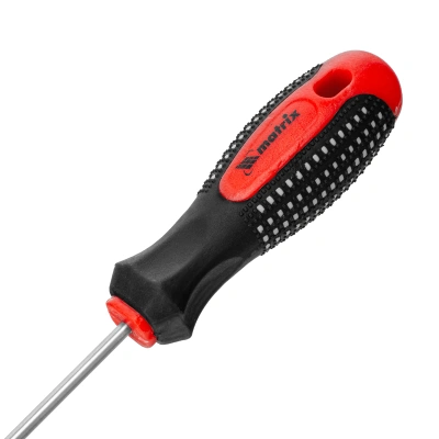 Отвертка Fusion, PZ0 x 75 мм, CrV, трехкомпонентная рукоятка "Anti slip" Matrix по ценам производителя в Санкт-Петербурге с доставкой по всей России