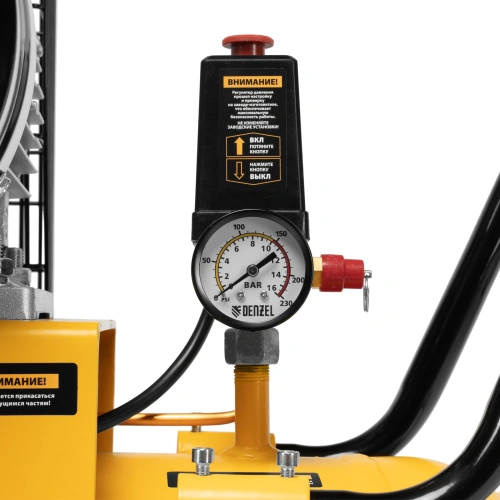 Компрессор воздушный рем. привод BCV 4000-T/200, 4,0 кВт, 200 литров, 690 л/мин Denzel по ценам производителя в Санкт-Петербурге с доставкой по всей России