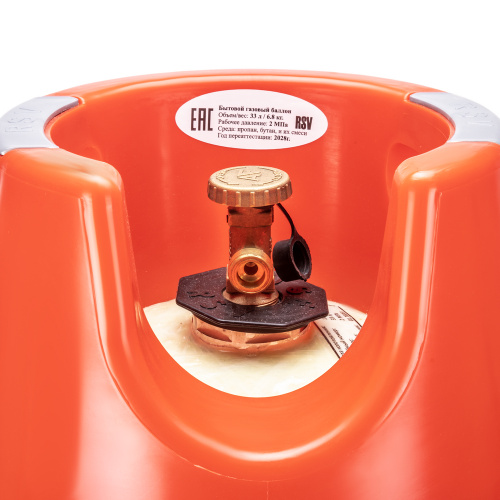 Баллон полимерно-композитный газовый, красный, 33 л (LPG/СУГ) RSV Composite по ценам производителя в Санкт-Петербурге с доставкой по всей России