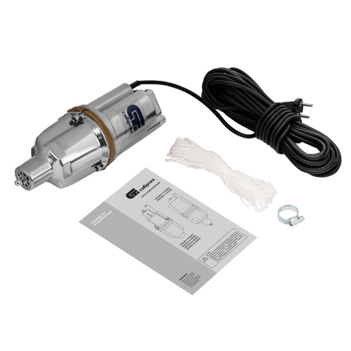 Вибрационный насос СВН300Н-10, нижний забор, 300 Вт, напор 75 м, 1200 л/ч, кабель 10 м Сибртех по ценам производителя в Санкт-Петербурге с доставкой по всей России