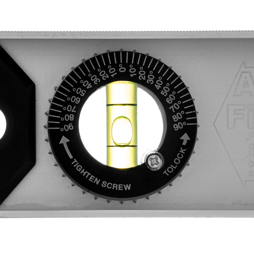 Уровень алюминиевый "Рельс", 600 мм, 3 глазка (1 поворотный) Matrix по ценам производителя в Санкт-Петербурге с доставкой по всей России