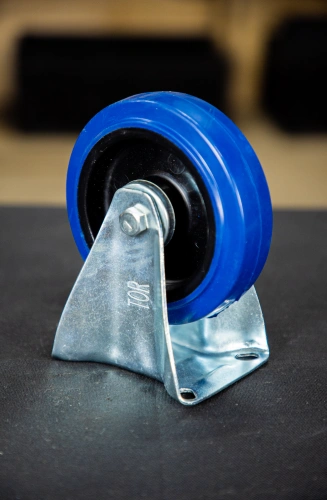 Колесо неповоротное резина FRCL 55 125 мм (N) по ценам производителя в Санкт-Петербурге с доставкой по всей России