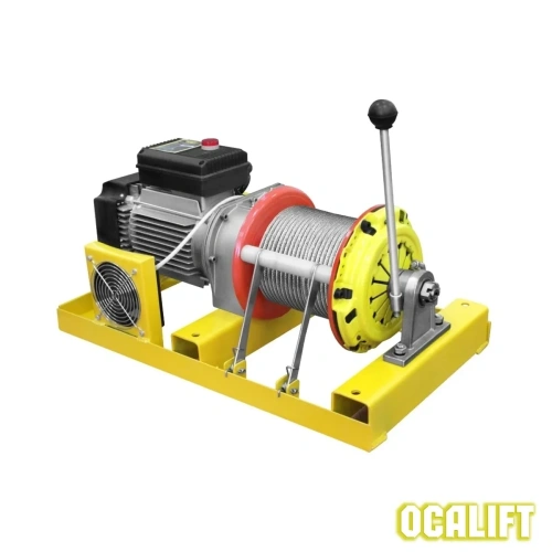 Лебёдка строительная TSA-CL 300/600кг 60м 220в СВОБОДНЫЙ спуск по ценам производителя в Санкт-Петербурге с доставкой по всей России