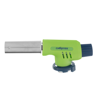 Горелка газовая на бутановый баллон, регулятор уровня пламени, пьезоподжиг Сибртех купить в Москве с доставкой по всей России | ProtosMarket.ru