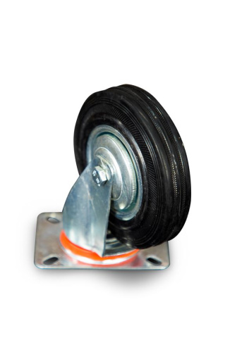 Колесо поворотное резина SC 55 125 мм (Y) по ценам производителя в Санкт-Петербурге с доставкой по всей России