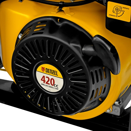 Генератор бензиновый GE 6900, 5.5 кВт, 220 В/50 Гц, 25 л, ручной старт Denzel по ценам производителя в Санкт-Петербурге с доставкой по всей России