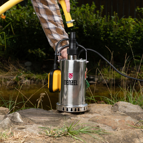 Дренажный насос DP600X, 600 Вт, подъем 7.5 м, 8500 л/ч Denzel по ценам производителя в Санкт-Петербурге с доставкой по всей России