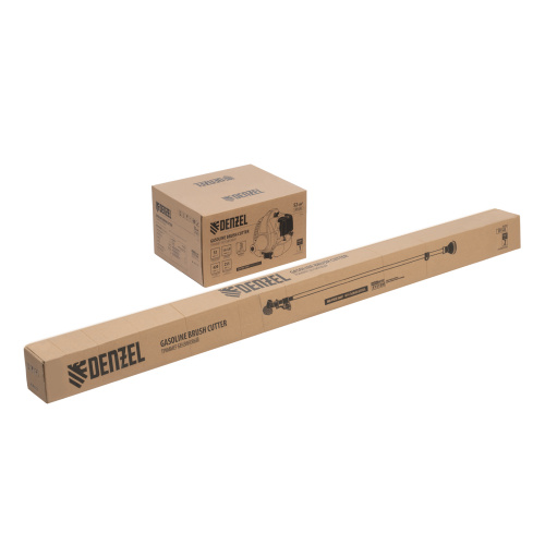 Триммер бензиновый DT-52E, 52 см3, неразъемная штанга, электростартер, состоит из 2 частей Denzel купить в Москве с доставкой по всей России | ProtosMarket.ru