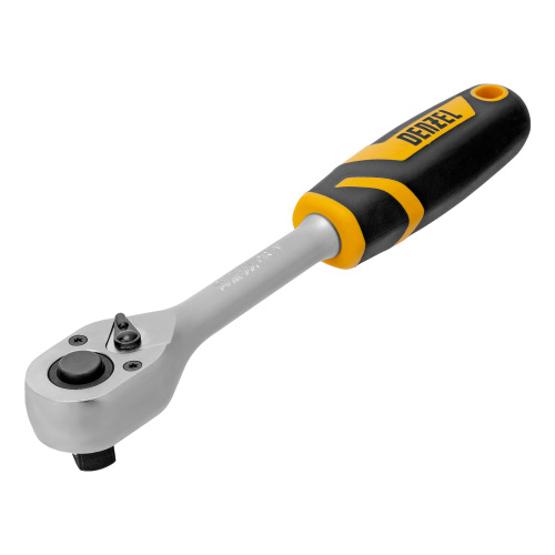 Ключ-трещотка 1/2", 90 зубьев, с быстрым сбросом, CrV Denzel купить в Москве с доставкой по всей России | ProtosMarket.ru