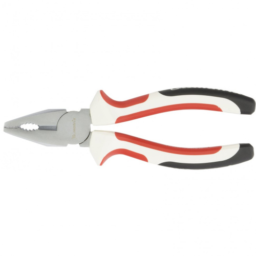 Плоскогубцы WHite Nickel, 180 мм, никелированные, трехкомпонентные рукоятки Matrix купить в Москве с доставкой по всей России | ProtosMarket.ru