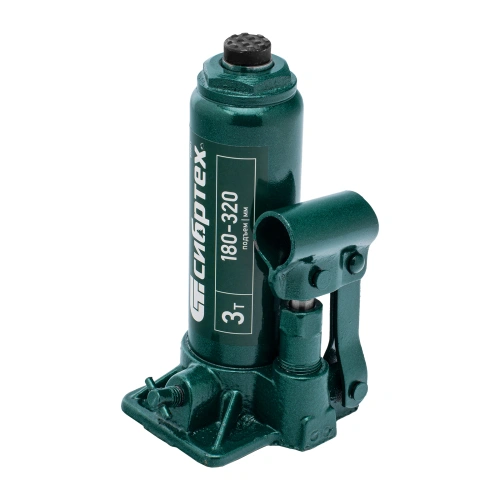 Домкрат гидравлический бутылочный, 3 т, 180-320 мм, в пласт. кейсе Сибртех по ценам производителя в Санкт-Петербурге с доставкой по всей России