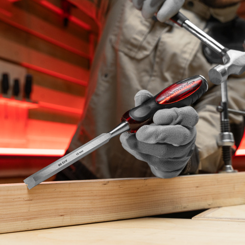 Набор долот-стамесок плоских "Тигровый глаз", 4 шт, 6-12-18-24 мм Matrix купить в Москве с доставкой по всей России | ProtosMarket.ru