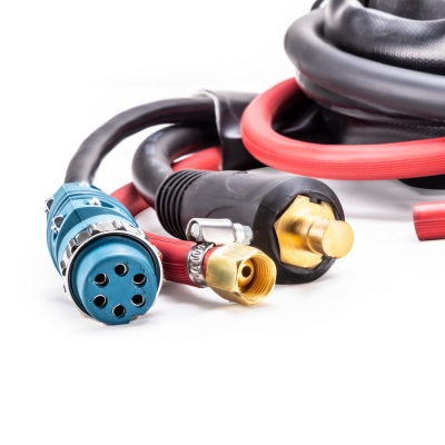 Комплект кабелей для INVERMIG 500E (5м, пр-во FoxWeld/КНР) по ценам производителя в Санкт-Петербурге с доставкой по всей России