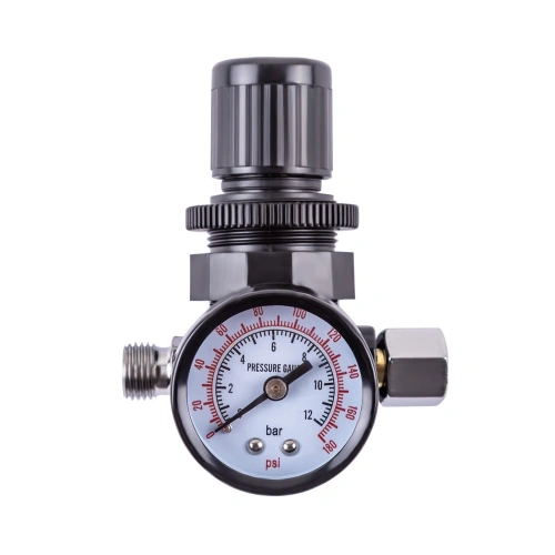 Регулятор давления со встроенным манометром 10 бар, 1/4 AERO по ценам производителя в Санкт-Петербурге с доставкой по всей России