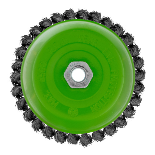 Щетка для УШМ, 150 мм, М14, "чашка", крученая проволока 0.5 мм Сибртех по ценам производителя в Санкт-Петербурге с доставкой по всей России