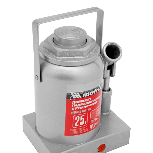 Домкрат гидравлический бутылочный, 25 т, высота подъема 230-360 мм Matrix по ценам производителя в Санкт-Петербурге с доставкой по всей России