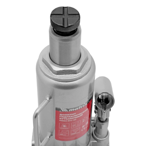 Домкрат гидравлический бутылочный, 10 т, h подъема 230-460 мм Matrix по ценам производителя в Санкт-Петербурге с доставкой по всей России