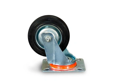 Колесо поворотное резина SC 42 100 мм (Y) купить в Москве с доставкой по всей России | ProtosMarket.ru