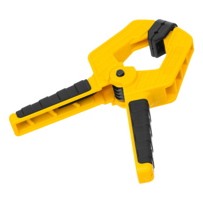 Струбцина клещеобразная, усиленная 65 х 50 мм, двухкомпонентные рукоятки Denzel по ценам производителя в Санкт-Петербурге с доставкой по всей России