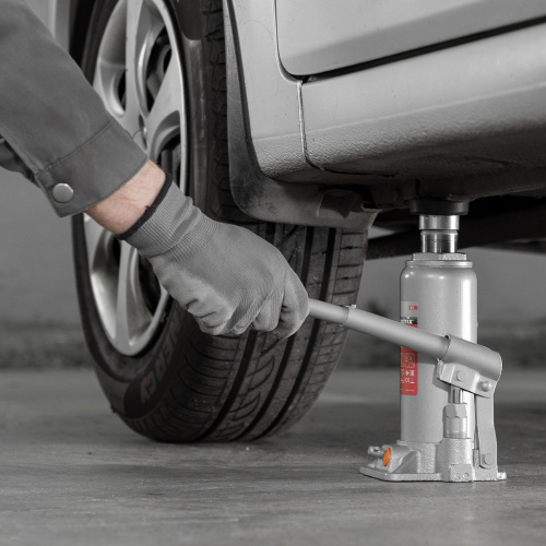 Домкрат гидравлический бутылочный, 6 т, h подъема 216-413 мм Matrix по ценам производителя в Санкт-Петербурге с доставкой по всей России